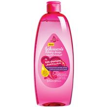 شامپو درخشان کننده مو کودک جانسون مدل Shiny Drops حجم 300 میلی لیتر Johnson Shiny Drops Baby Hair Shampoo 300ml